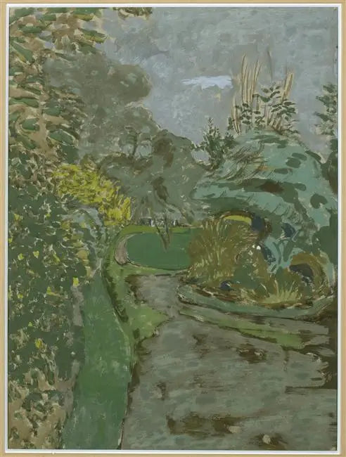 Coin du parc, Amfreville - Édouard Vuillard image 1 copie de tableau peinte à la main