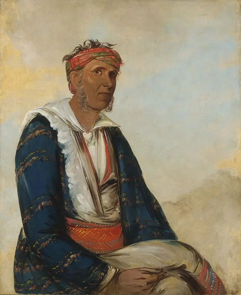 Cól-lee, un chef de bande - George Catlin