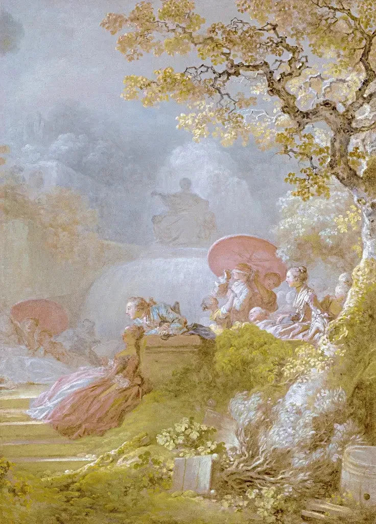 Colin Maillard - Jean-Honoré Fragonard image 1 reproduction artisanale de tableau
