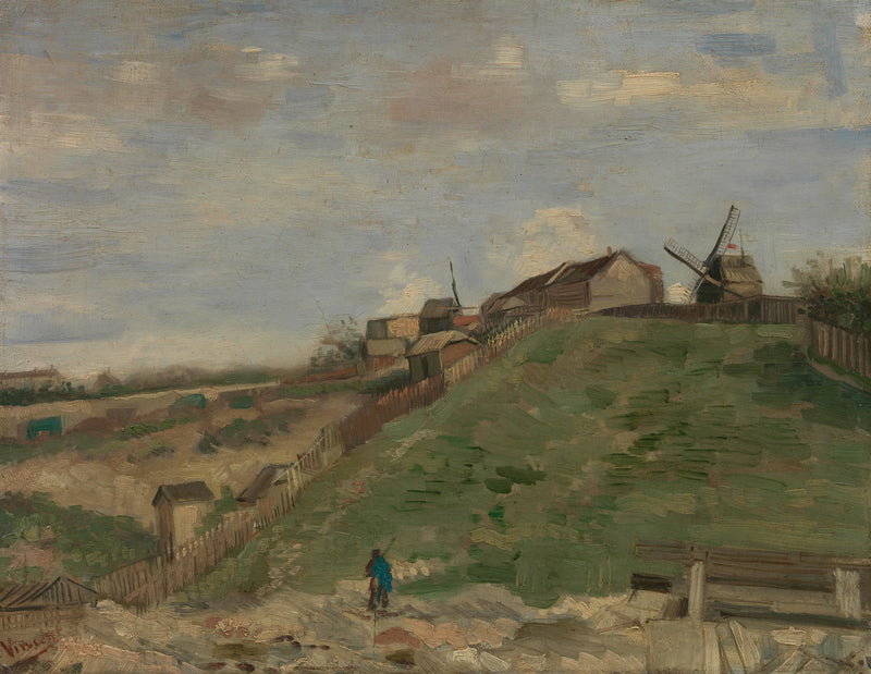 Colline de Montmartre avec carrière de pierre, F229 – Van Gogh