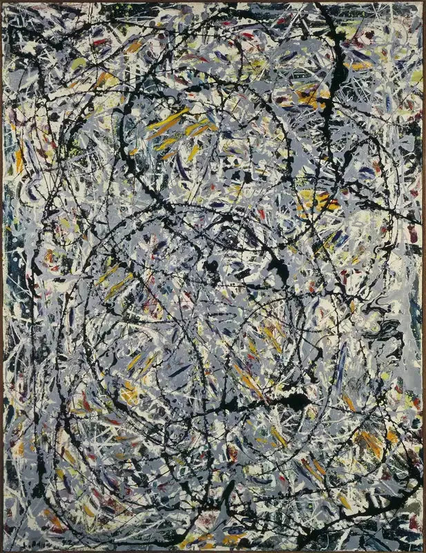 Collines ondulantes - Jackson Pollock image 1 reproduction réalisée par Alpha Reproduction