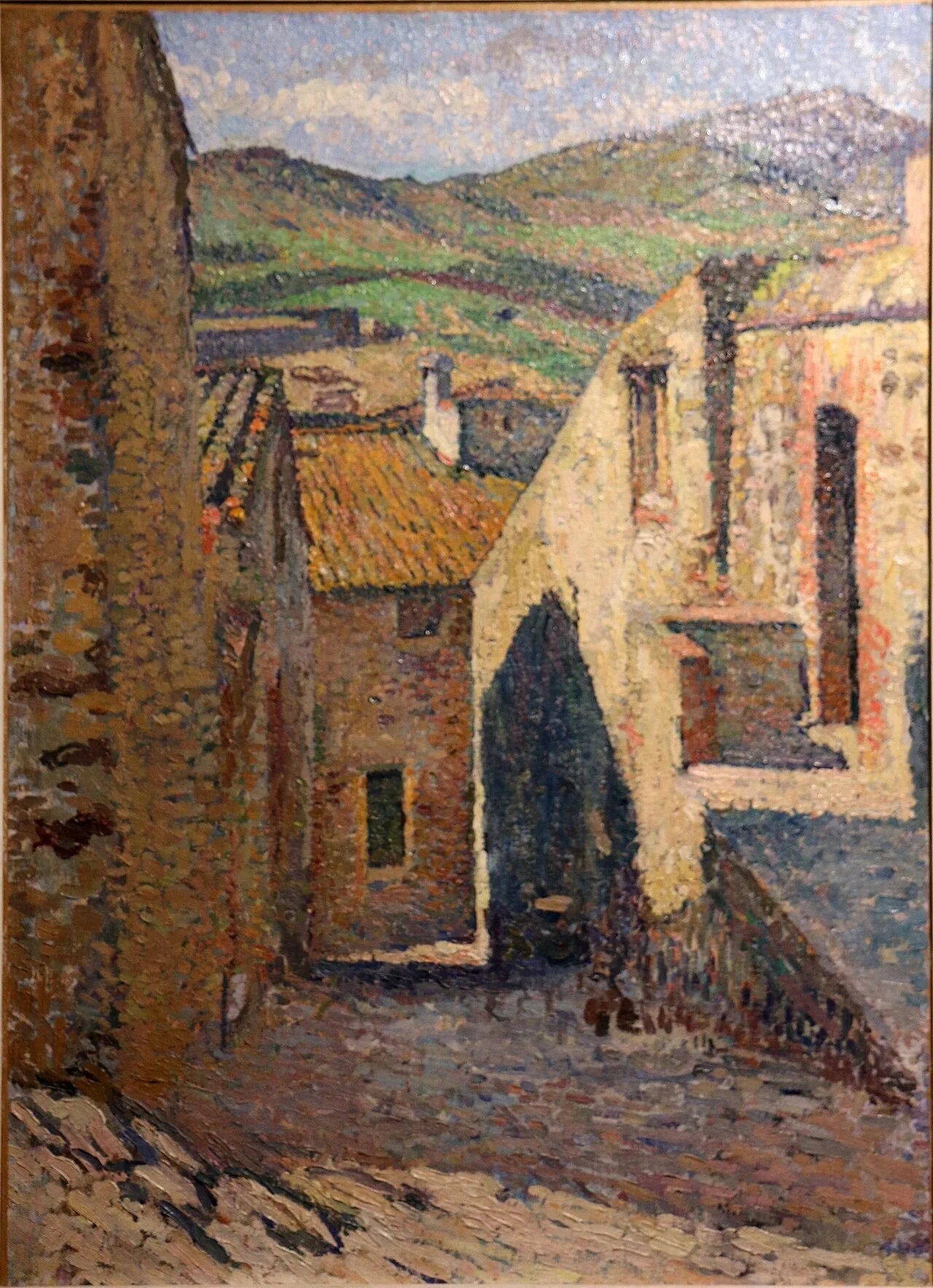 Collioure - Henri-Jean Guillaume Martin image 1 tableau peint à l’huile sur toile