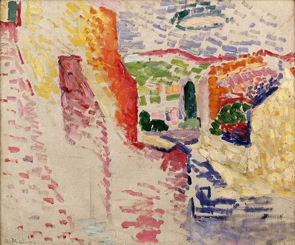 Collioure, rue du Soleil - Henri Matisse image 1 tableau peint à l’huile sur toile