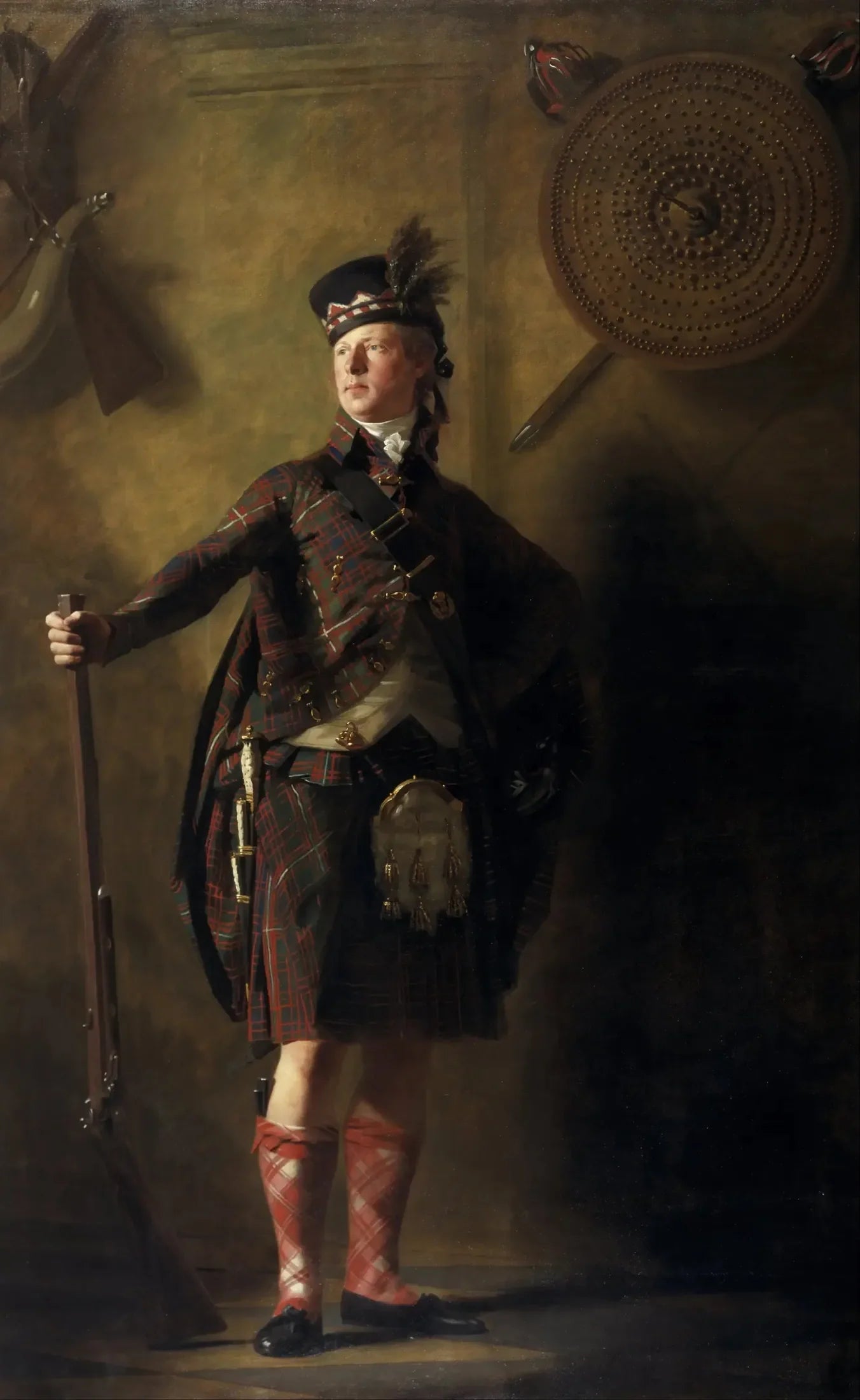 Colonel Alastair Ranaldson Macdonell de Glengarry - Henry Raeburn image 1 reproduction réalisée par Alpha Reproduction
