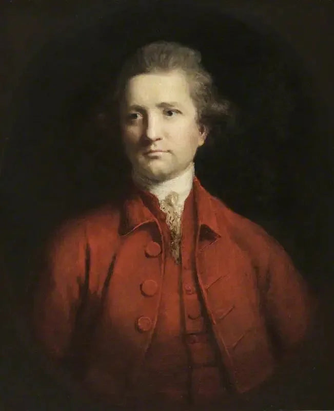 Colonel Alexander Dow (1735/6 - 1779) - Joshua Reynolds image 1 reproduction de peinture à l’huile