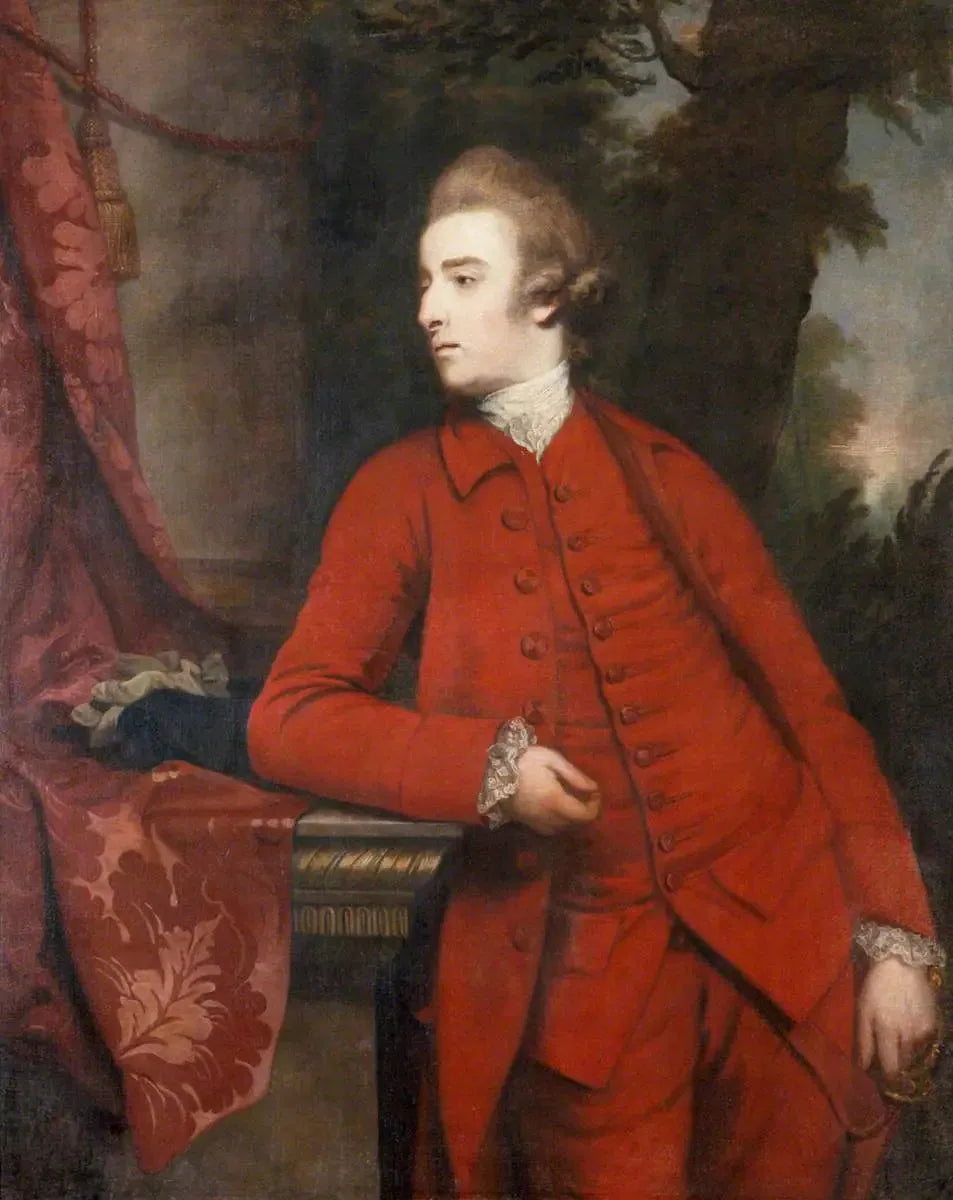 Colonel John Dyke Acland (1746-1778) - Joshua Reynolds image 1 reproduction artisanale de tableau