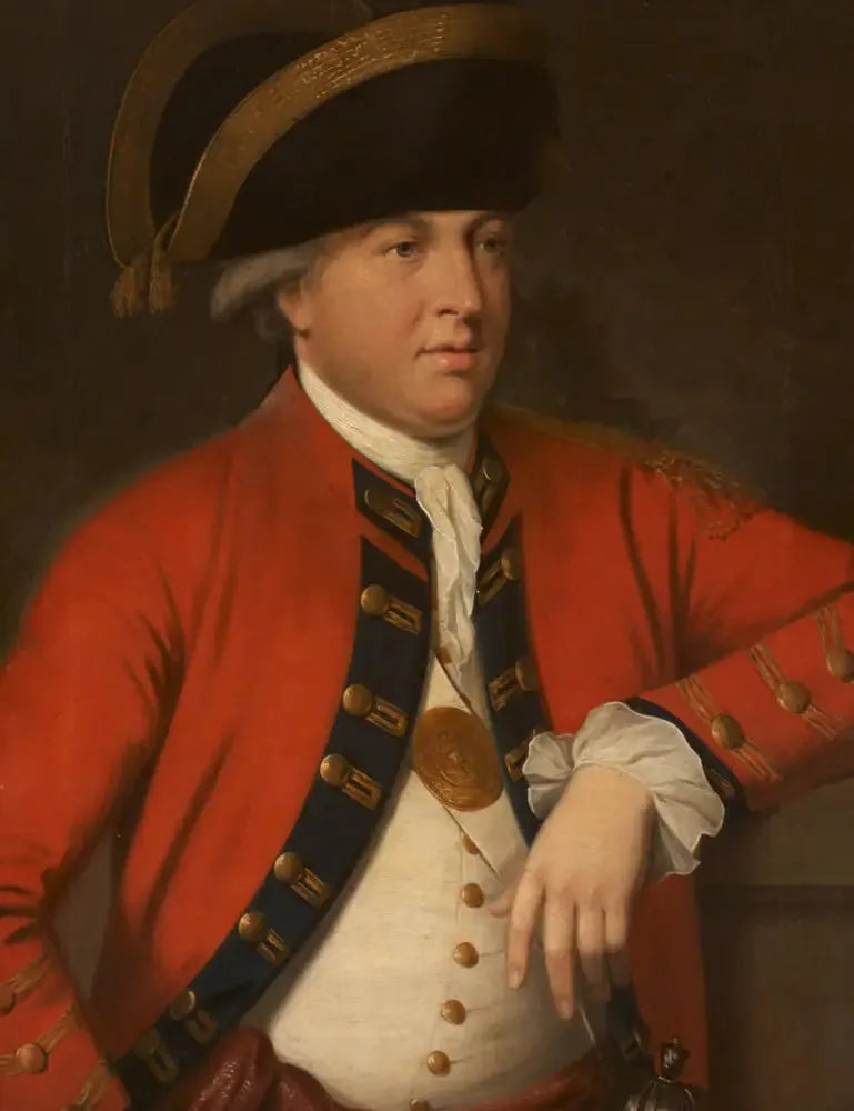 Colonel John Lemon, député de Truro (1754 - 1814) - Gilbert Stuart image 1 copie peinte à la main à l’huile