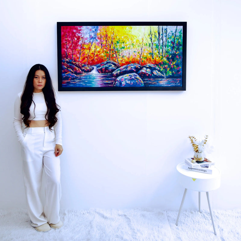Colored Forest | 120 x 60 cm