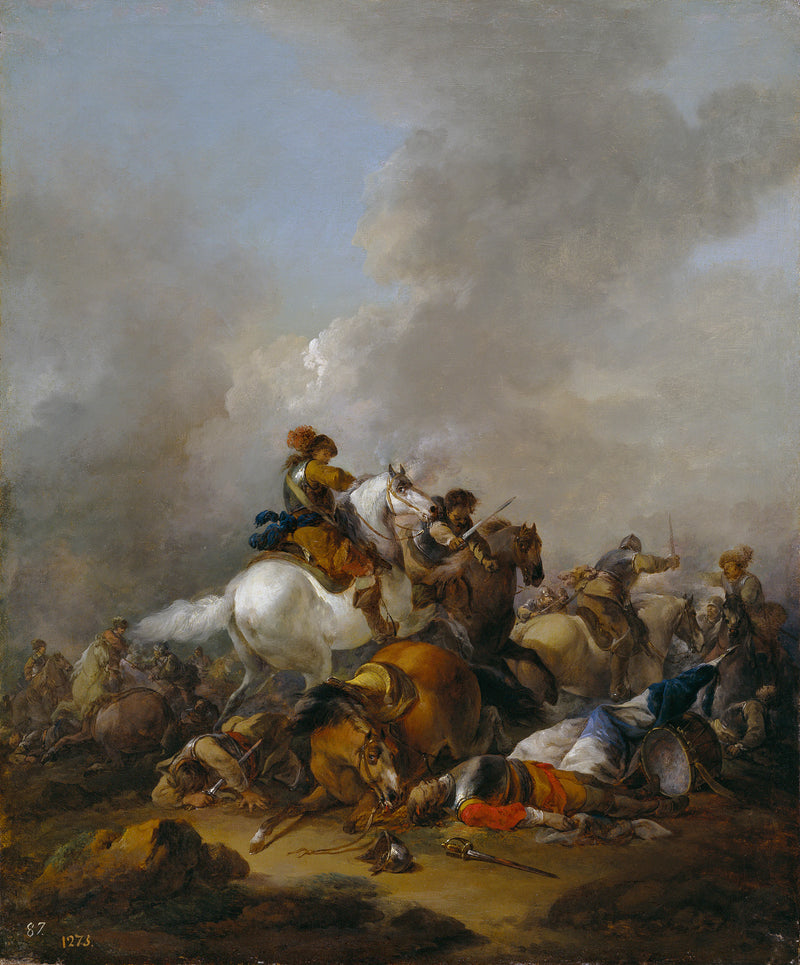 Combat de cavalerie - Herman Lin