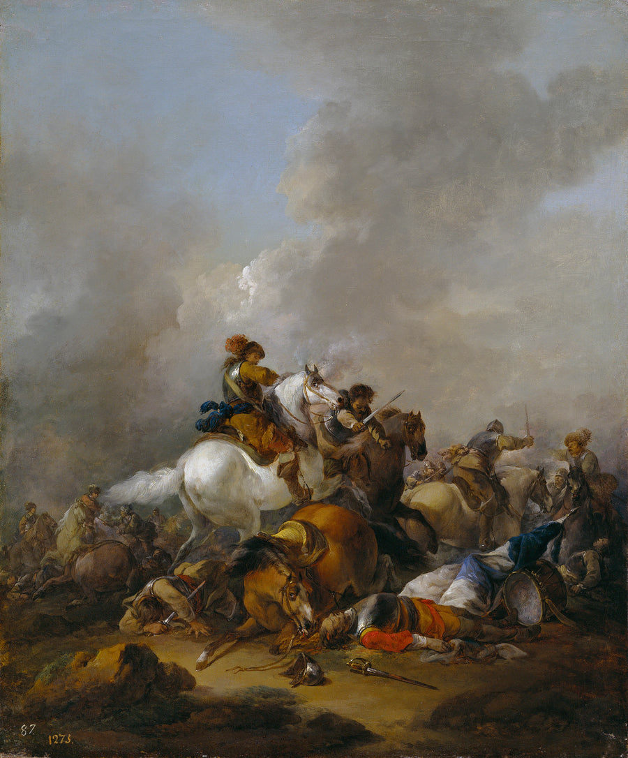 Combat de cavalerie - Herman Lin