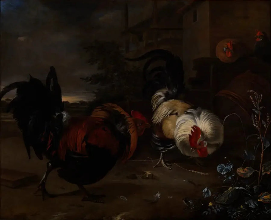 Combat de coqs - Melchior de Hondecoeter