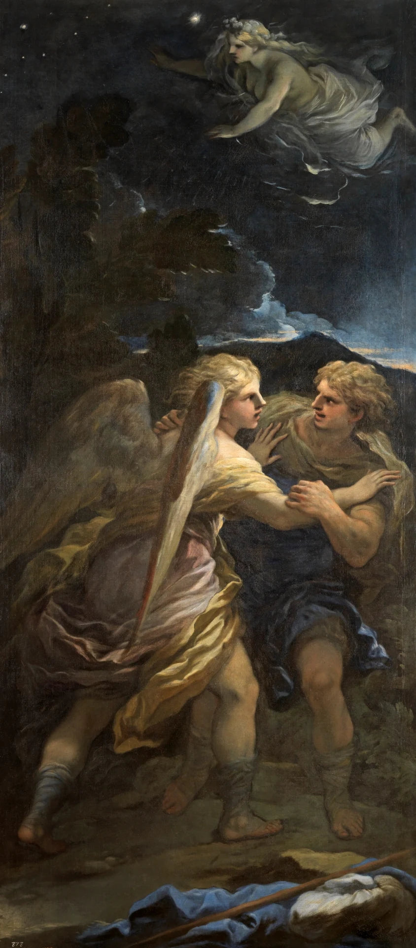 Le combat de Jacob avec l'ange - Luca Giordano