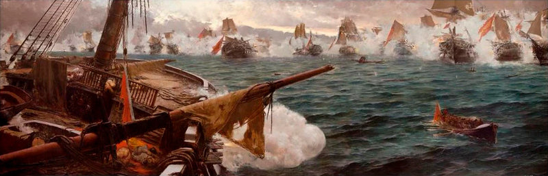 Combat naval de Trafalgar - Justo Ruiz Luna