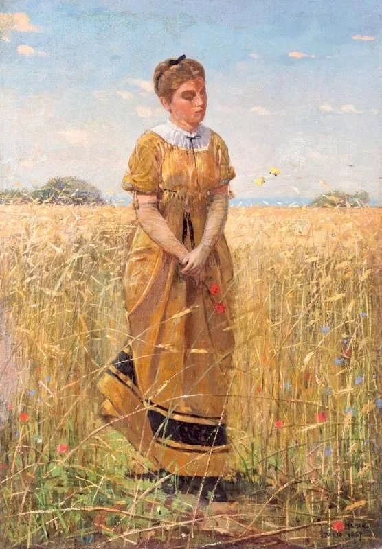Coming Through the Rye - Winslow Homer image 1 tableau peint à l’huile sur toile