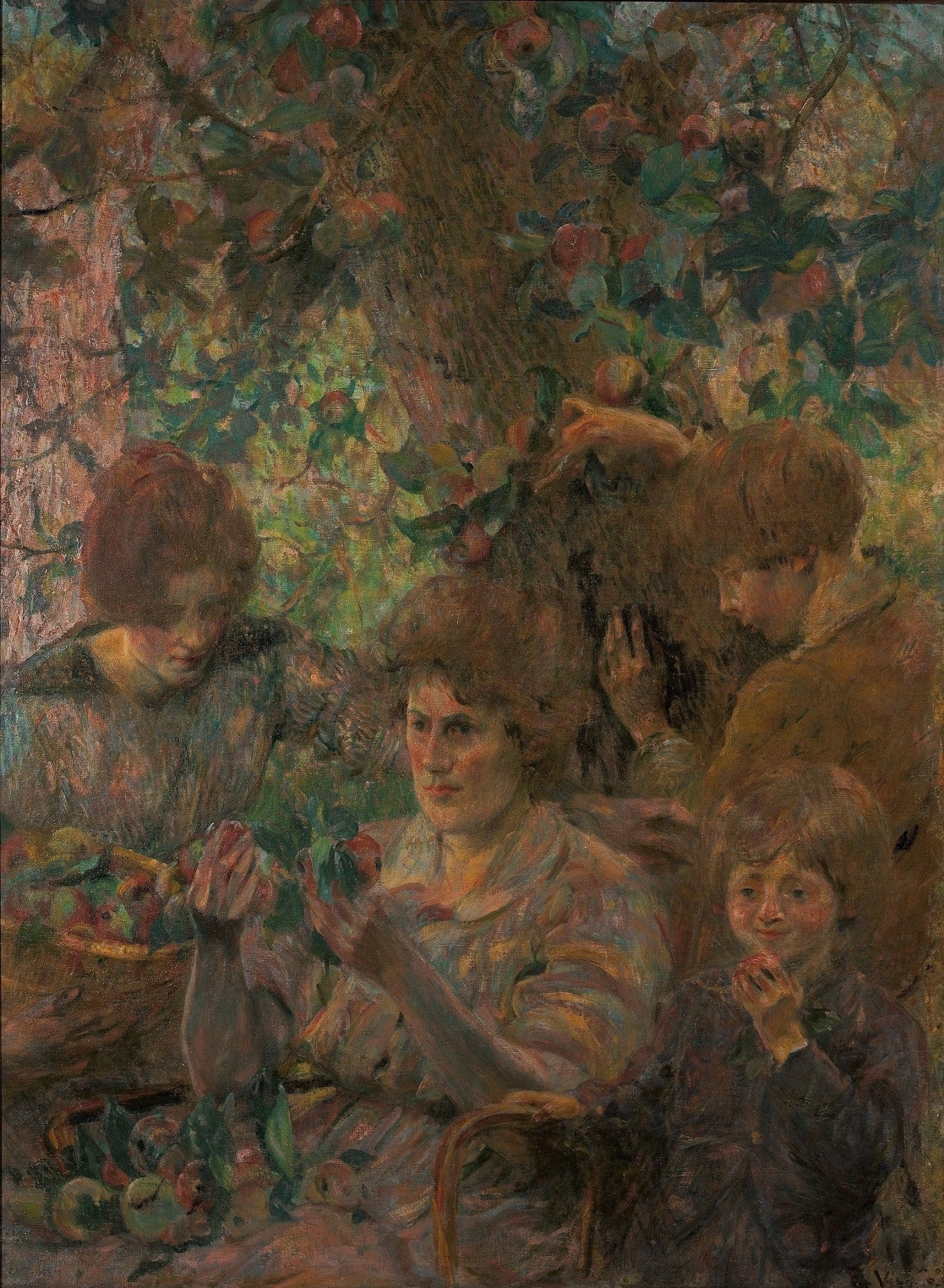 Comme maçãs - Eliseu Visconti image 1 reproduction artisanale de tableau