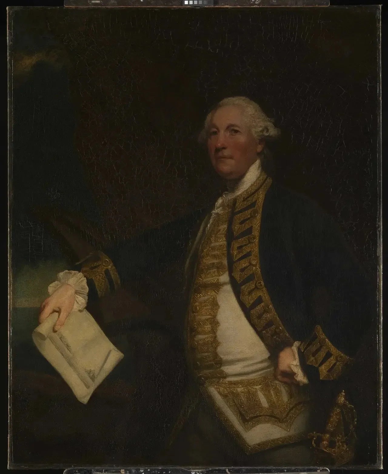 Commodore Sir William James, 1722-1783 - Joshua Reynolds image 1 reproduction réalisée par Alpha Reproduction