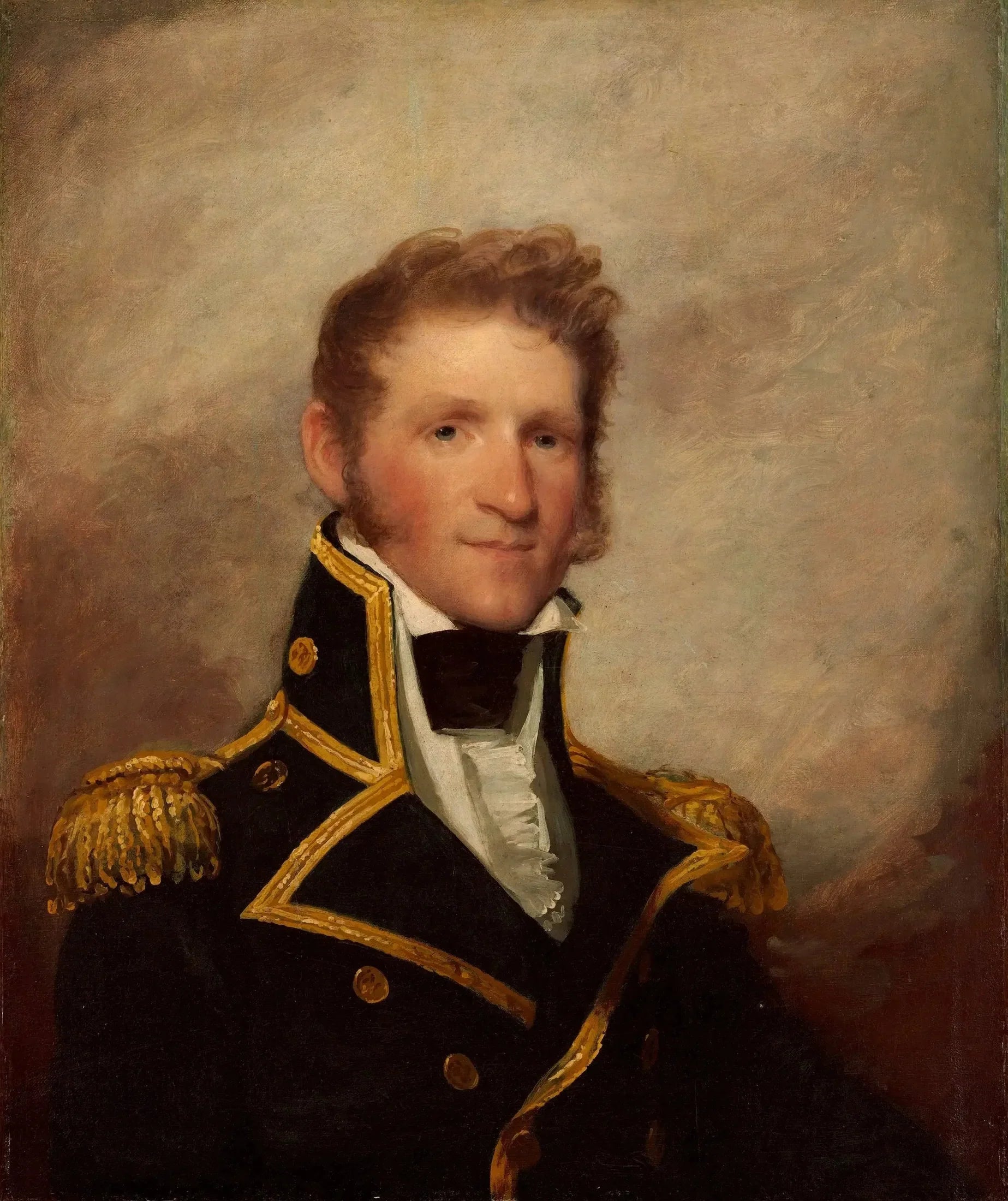Commodore Thomas Macdonough - Gilbert Stuart image 1 reproduction artisanale de tableau