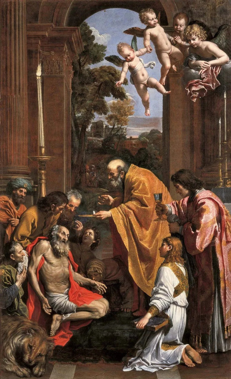 Communion de saint Jérôme - Domenichino