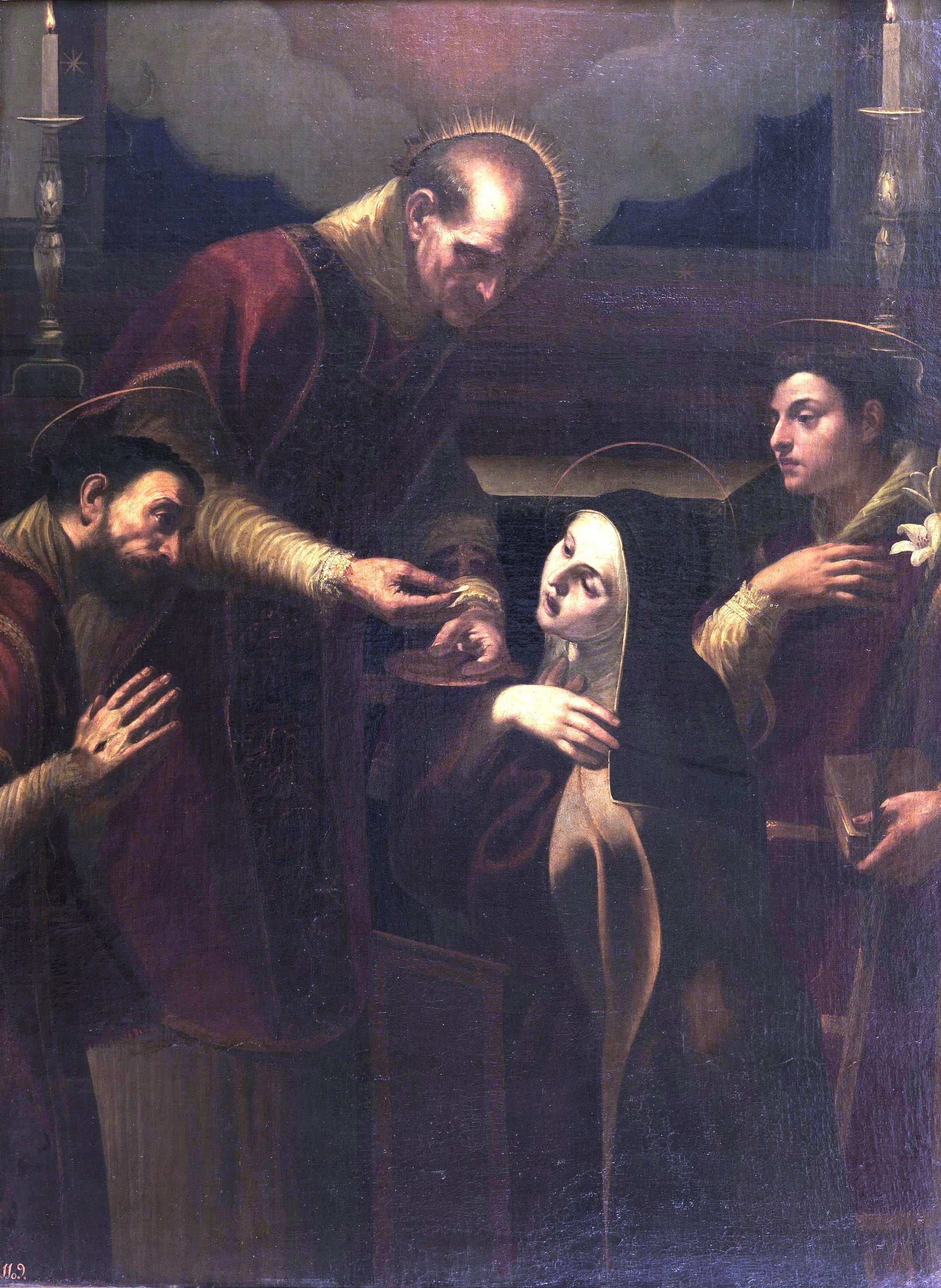Communion de Sainte Thérèse - Artiste inconnu