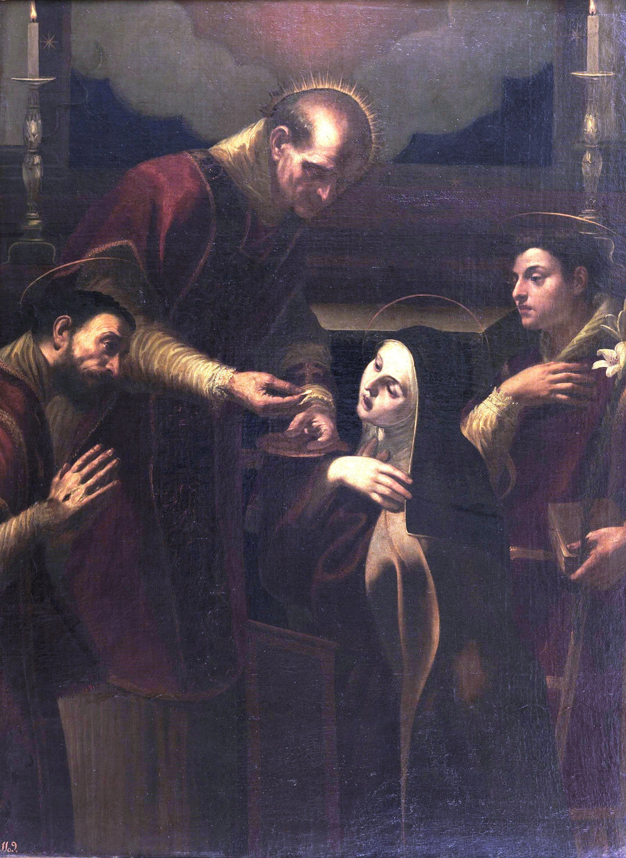 Communion de Sainte Thérèse - Artiste inconnu