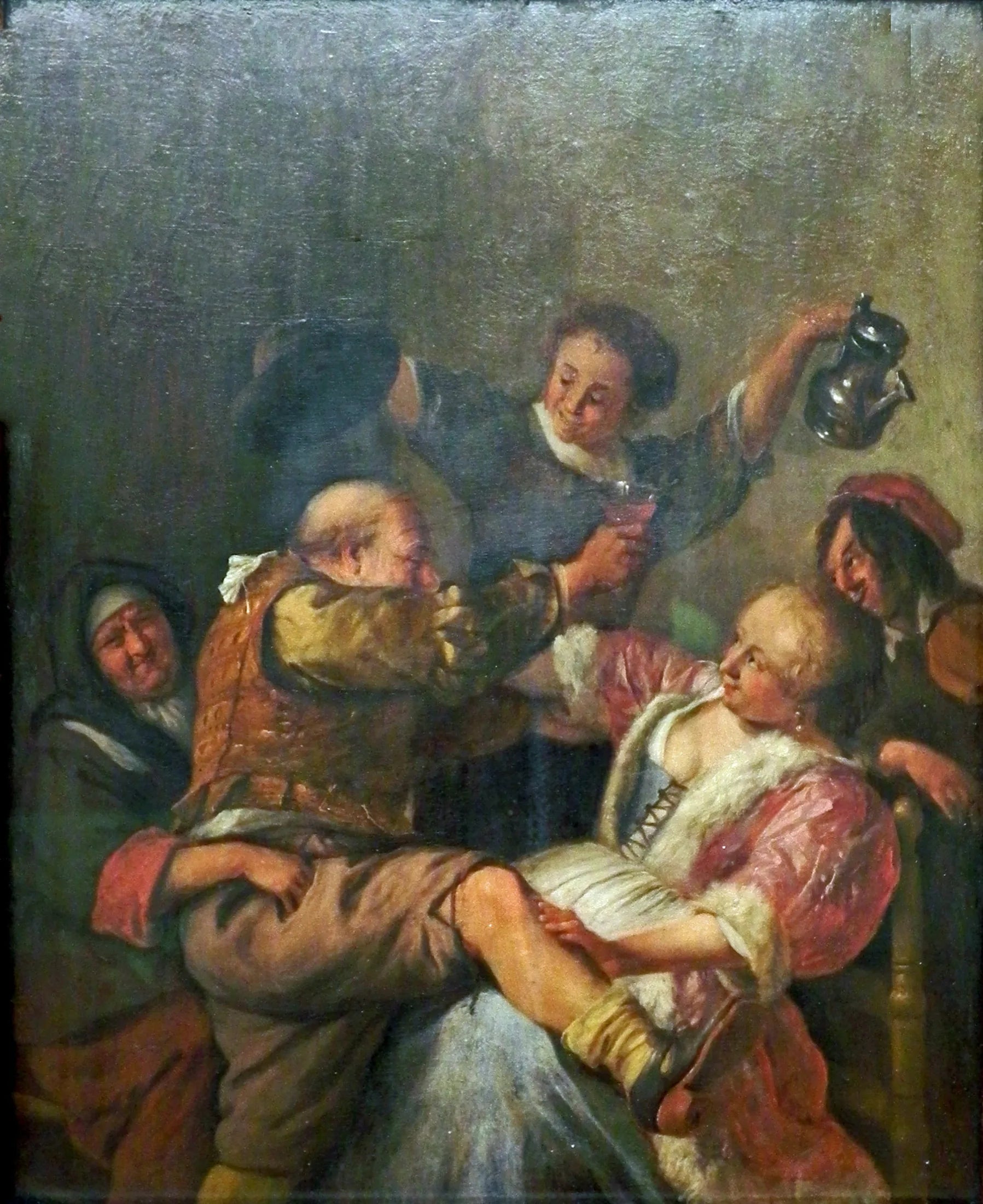 Compagnie libre - Jan Steen image 1 reproduction d’œuvre d’art à l’huile