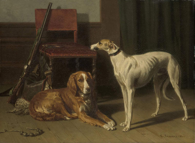 « Compagnons de chasse » - Conradijn Cunaeus
