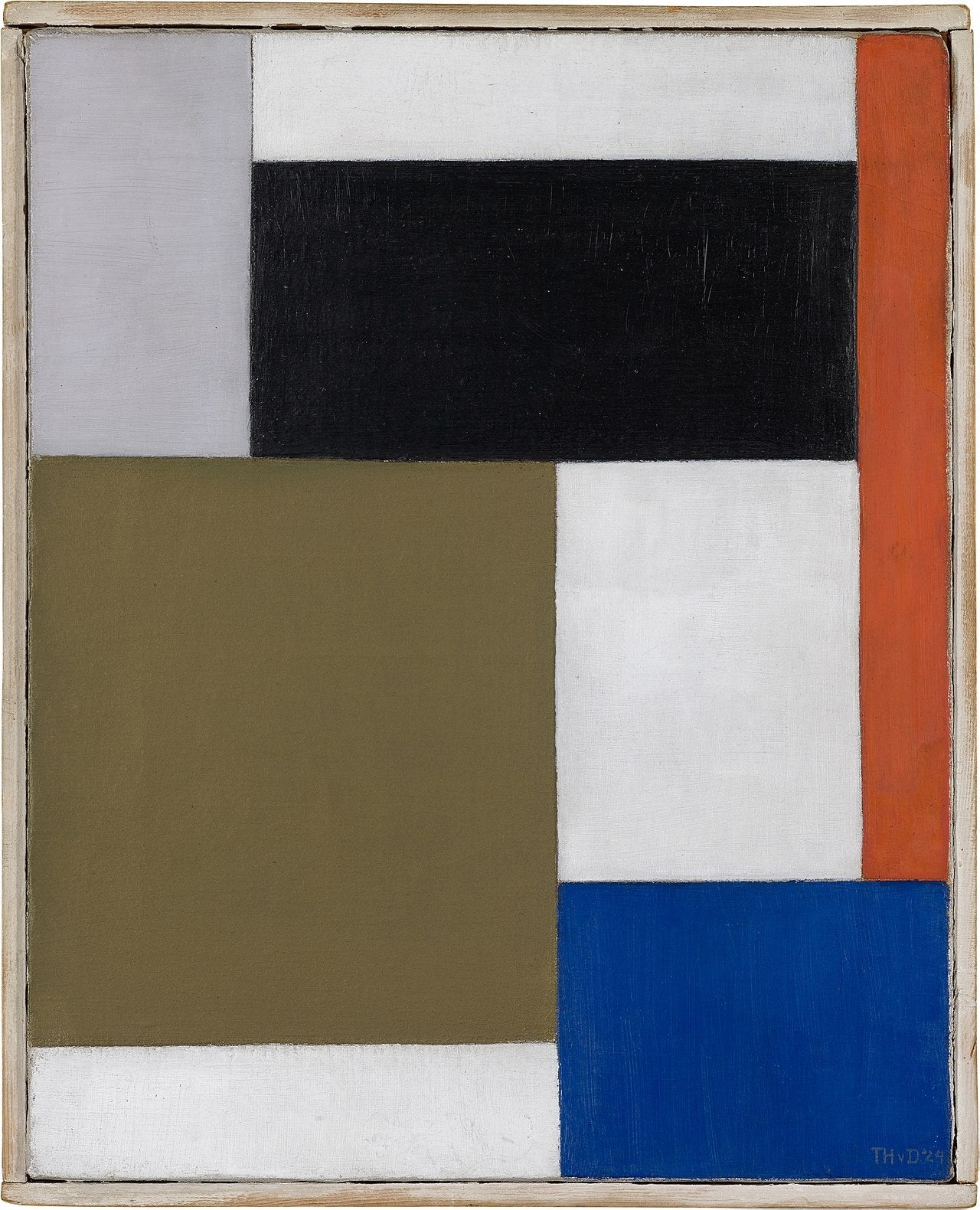 Composition 1923-1924 - Theo van Doesburg image 1 reproduction réalisée par Alpha Reproduction