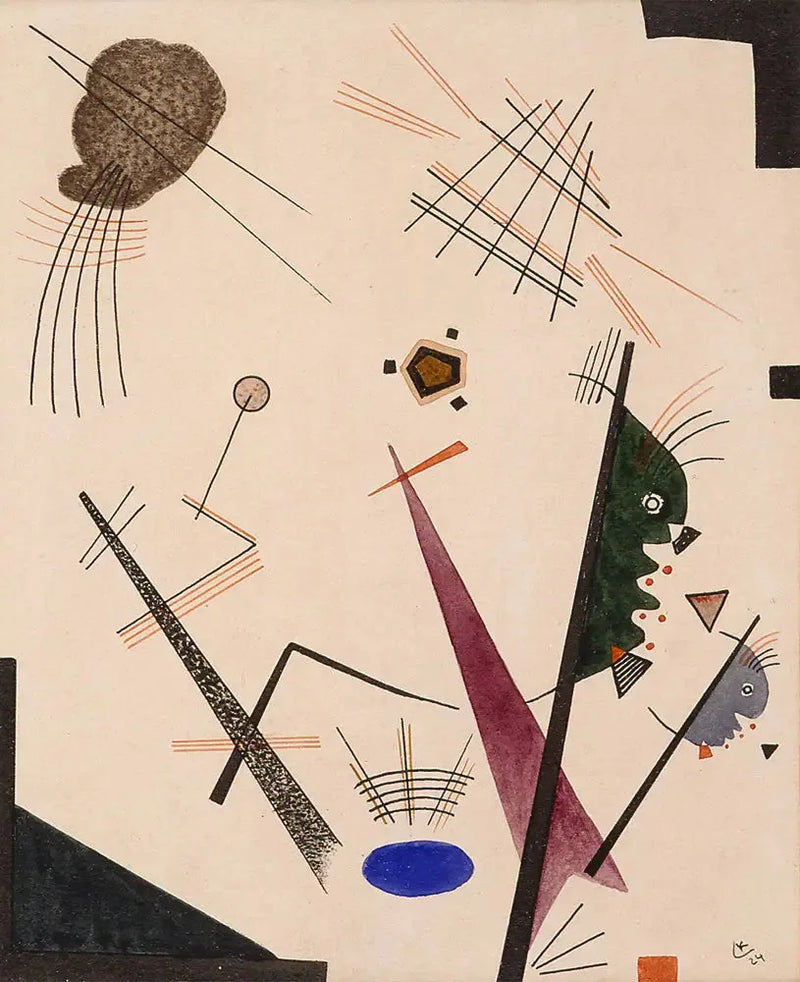 Composition (1924) - Vassily Kandinsky