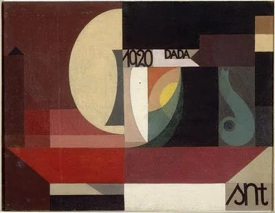 Composition Dada - Sophie Taeuber image 1 reproduction artisanale de tableau