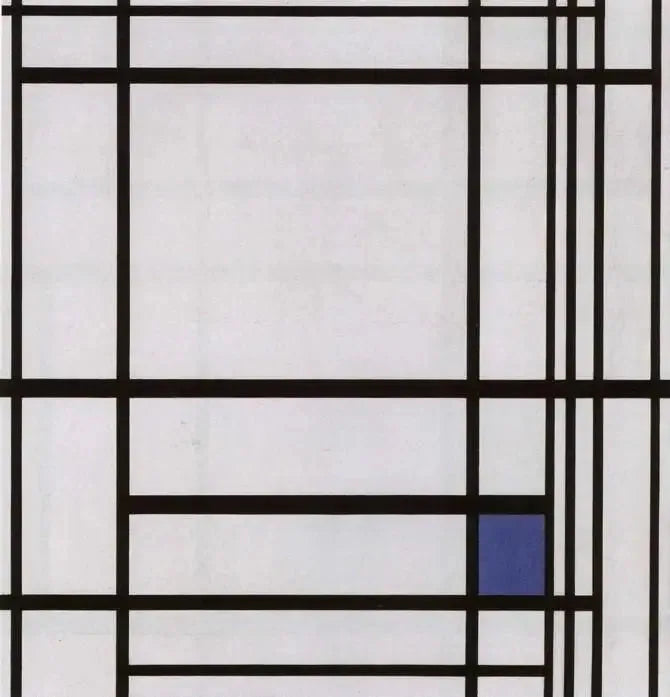 Composition de lignes et couleurs: III - Piet Mondrian