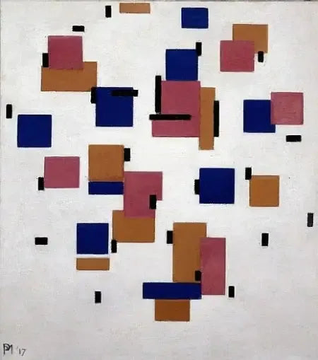 Composition en couleur B - Piet Mondrian