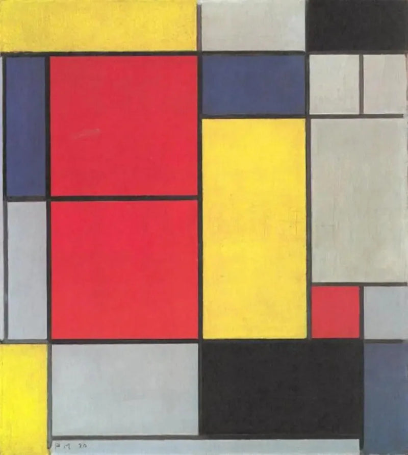 Composition II - Piet Mondrian