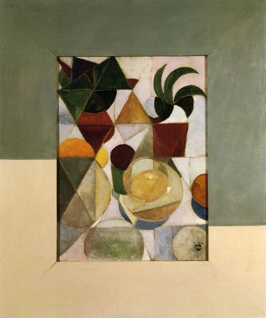 Composition III (Nature morte) - Theo van Doesburg image 1 reproduction de peinture à l’huile