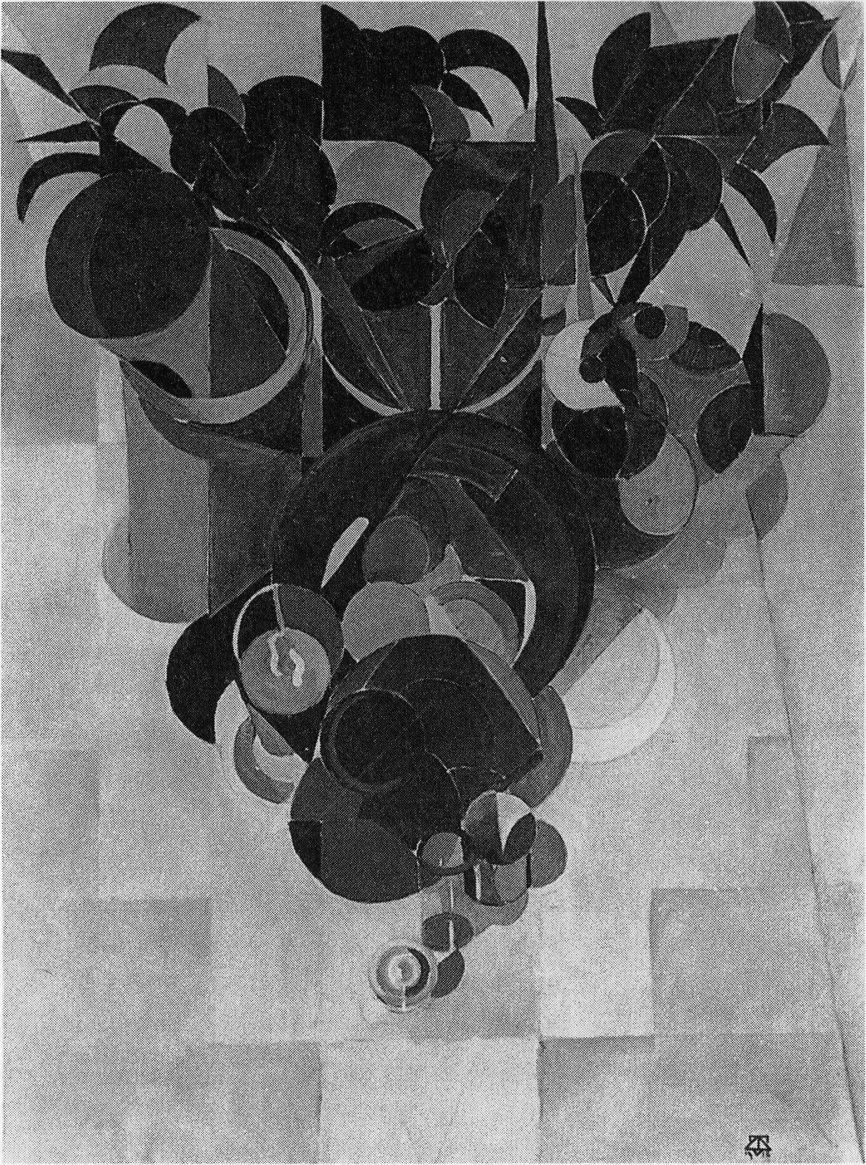 Composition IV - Theo van Doesburg image 1 reproduction artisanale de tableau