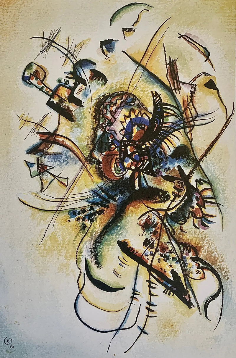 Composition J - Vassily Kandinsky