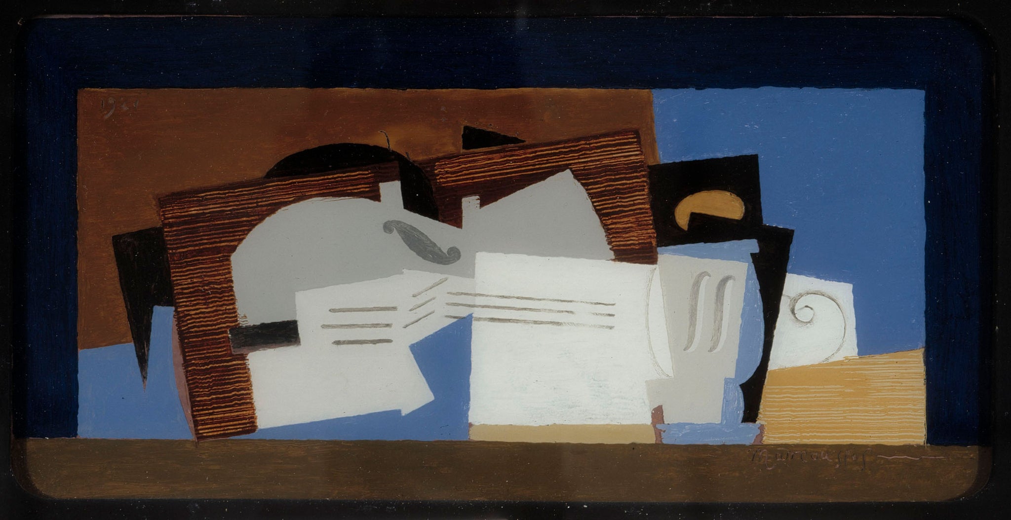 Composition - Louis Marcoussis image 1 copie de tableau peinte à la main