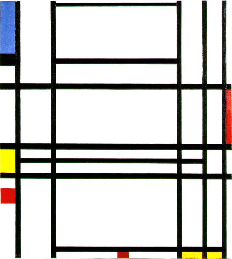 Composition n° 10 - Piet Mondrian