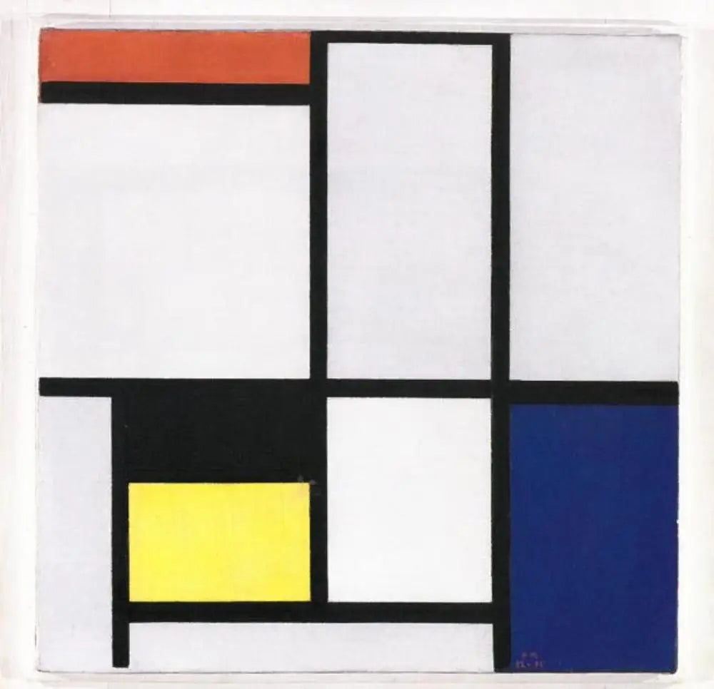 Composition n° III - Piet Mondrian image 1 reproduction de peinture à l’huile