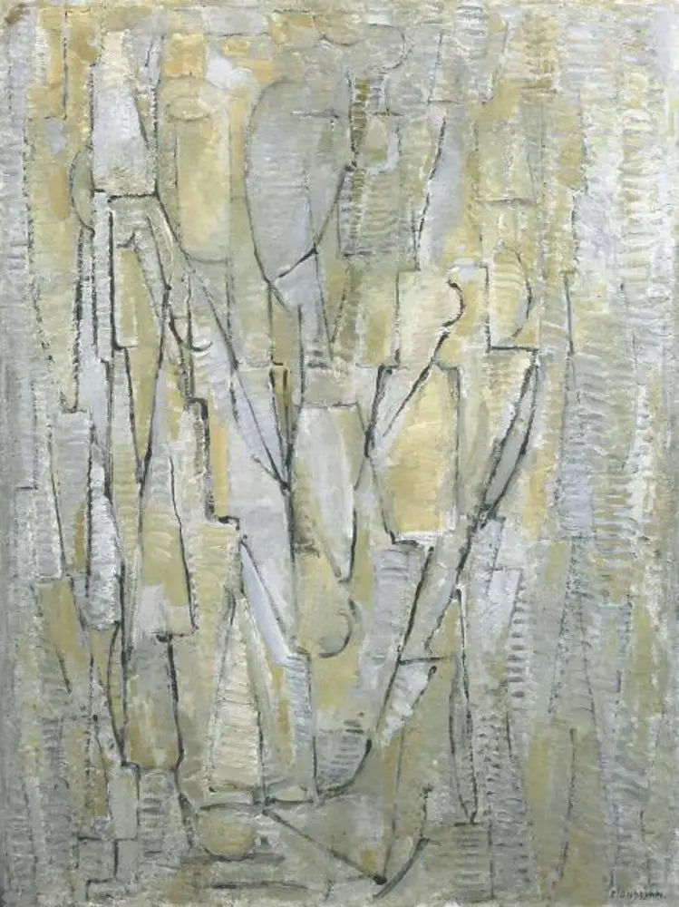 Composition n°XI (authentique) - Piet Mondrian image 1 reproduction artisanale de tableau