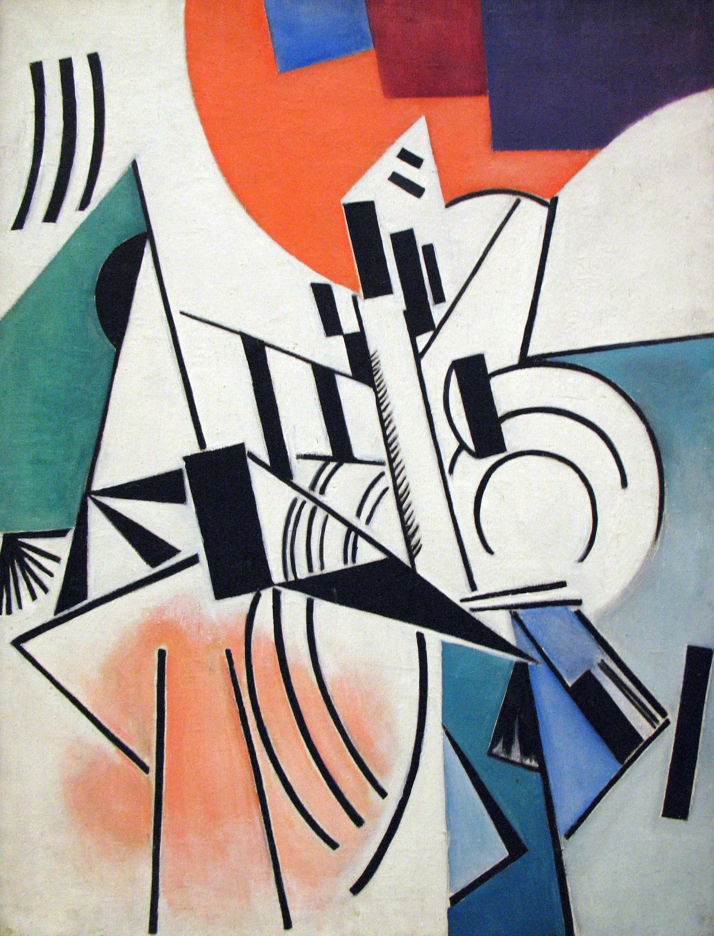 Composition non objective - Olga Rozanova