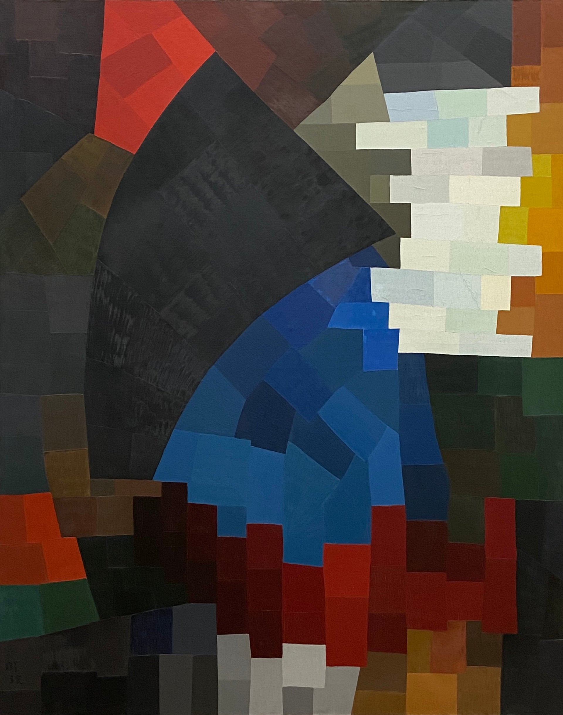 Composition - Otto Freundlich image 1 copie de tableau peinte à la main