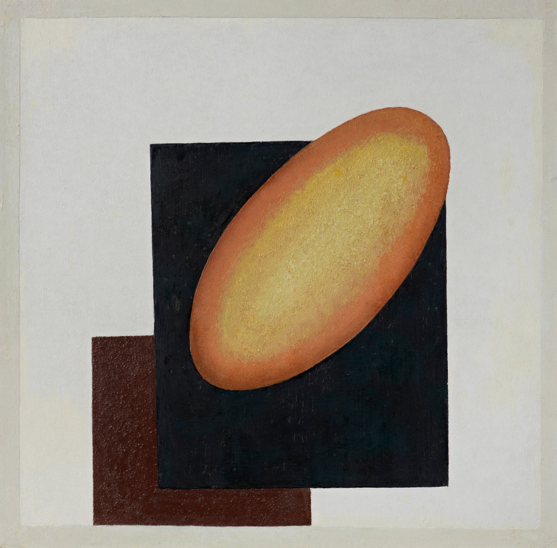 Composition suprématiste à trois couleurs - Ivan Kliun image 1 copie de tableau peinte à la main