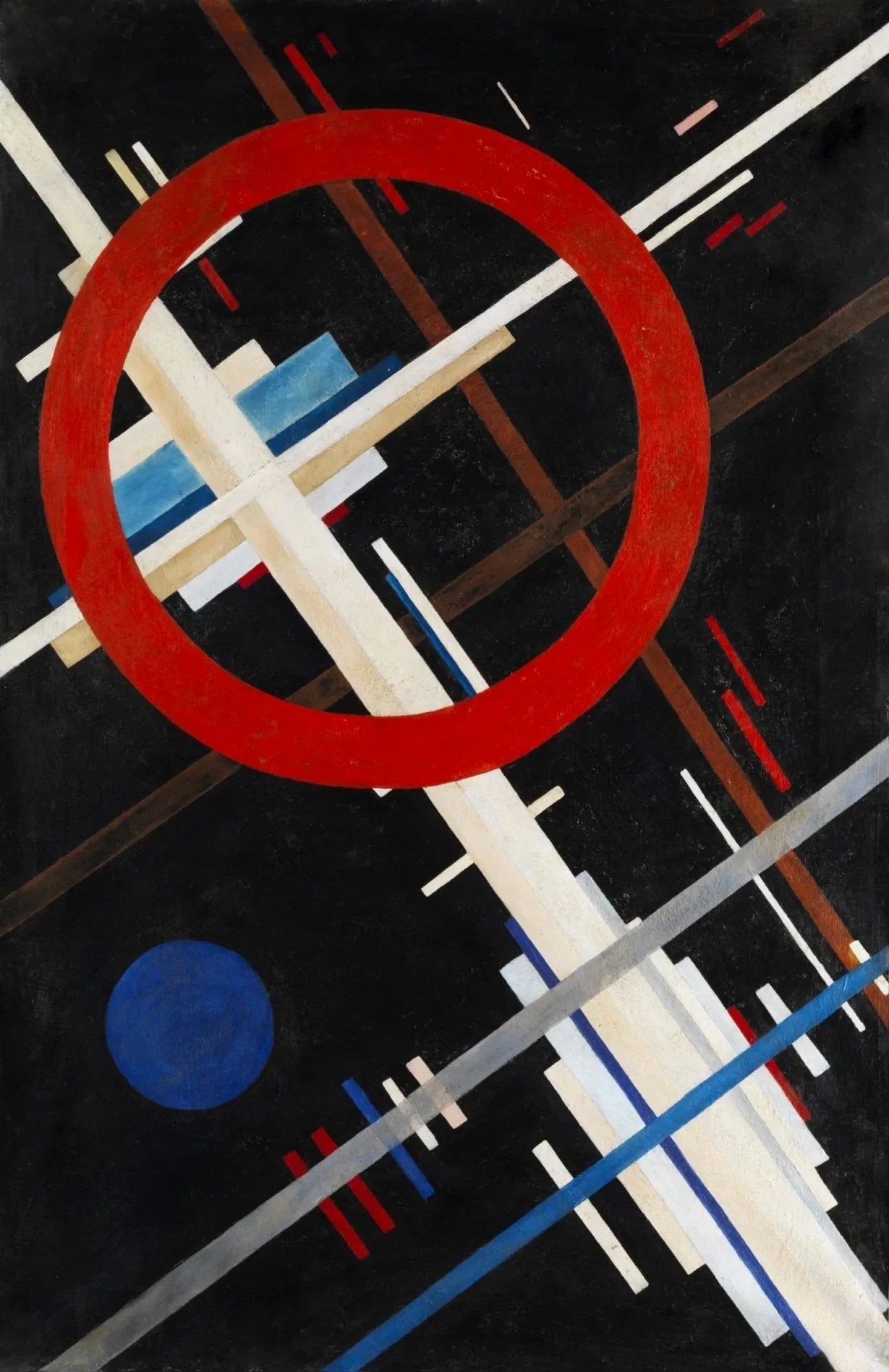 Composition suprématiste - Ilia Tchachnik image 1 copie de tableau peinte à la main