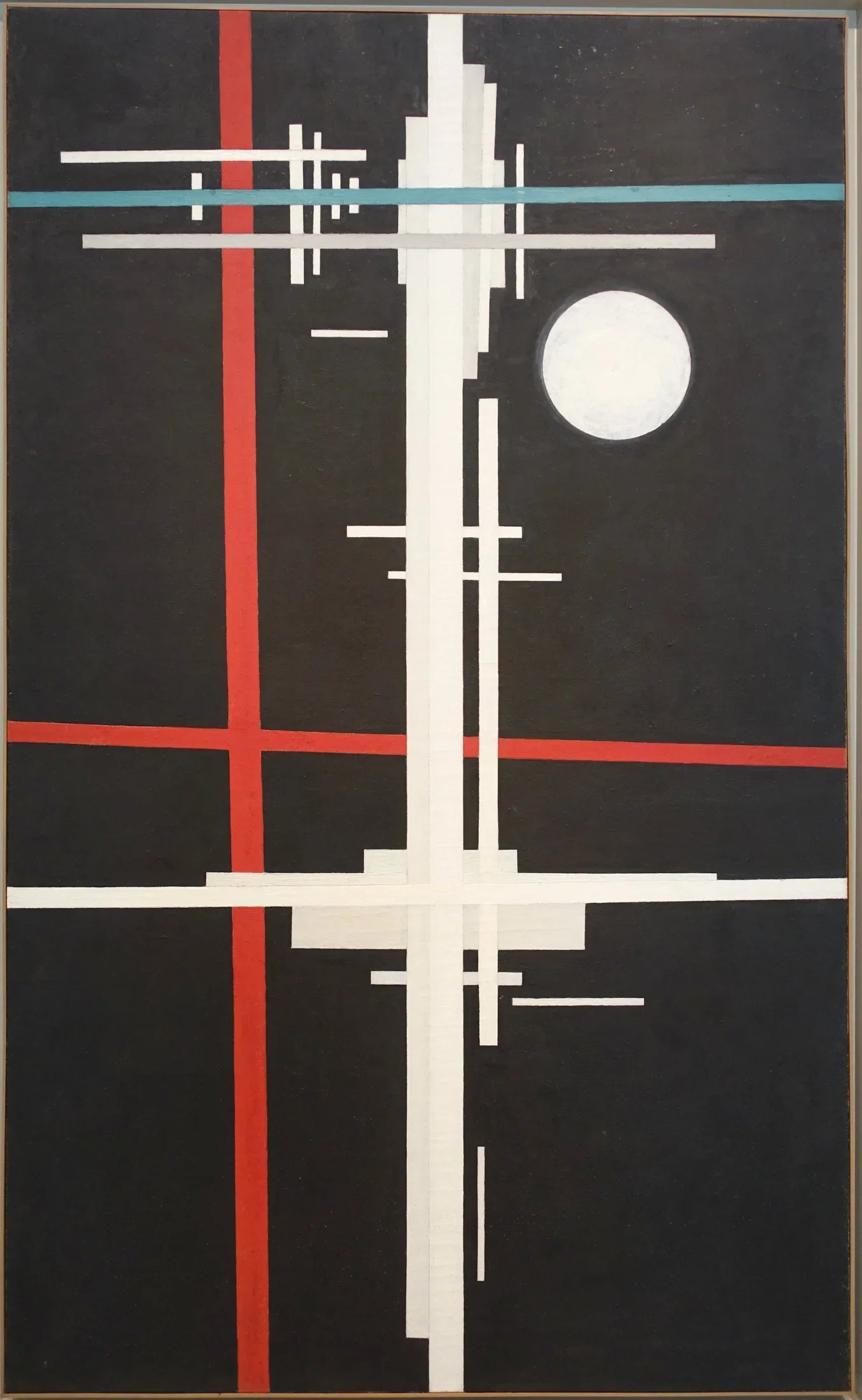 Composition suprématiste - Ilia Tchachnik image 1 tableau peint à l’huile sur toile