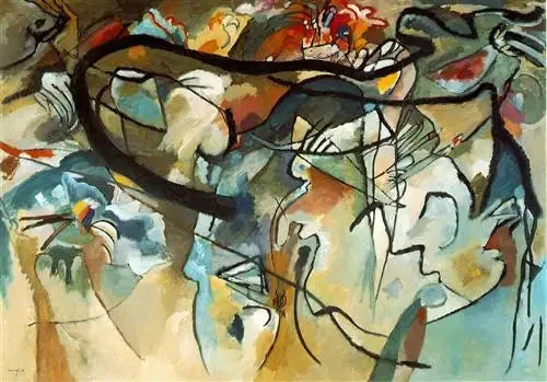 Composition V - Vassily Kandinsky image 1 reproduction de peinture à l’huile