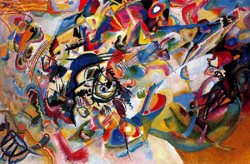 Composition VII - Vassily Kandinsky image 1 tableau peint à l’huile sur toile