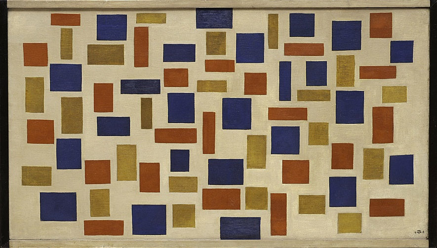Composition XI - Theo van Doesburg image 1 reproduction de peinture à l’huile