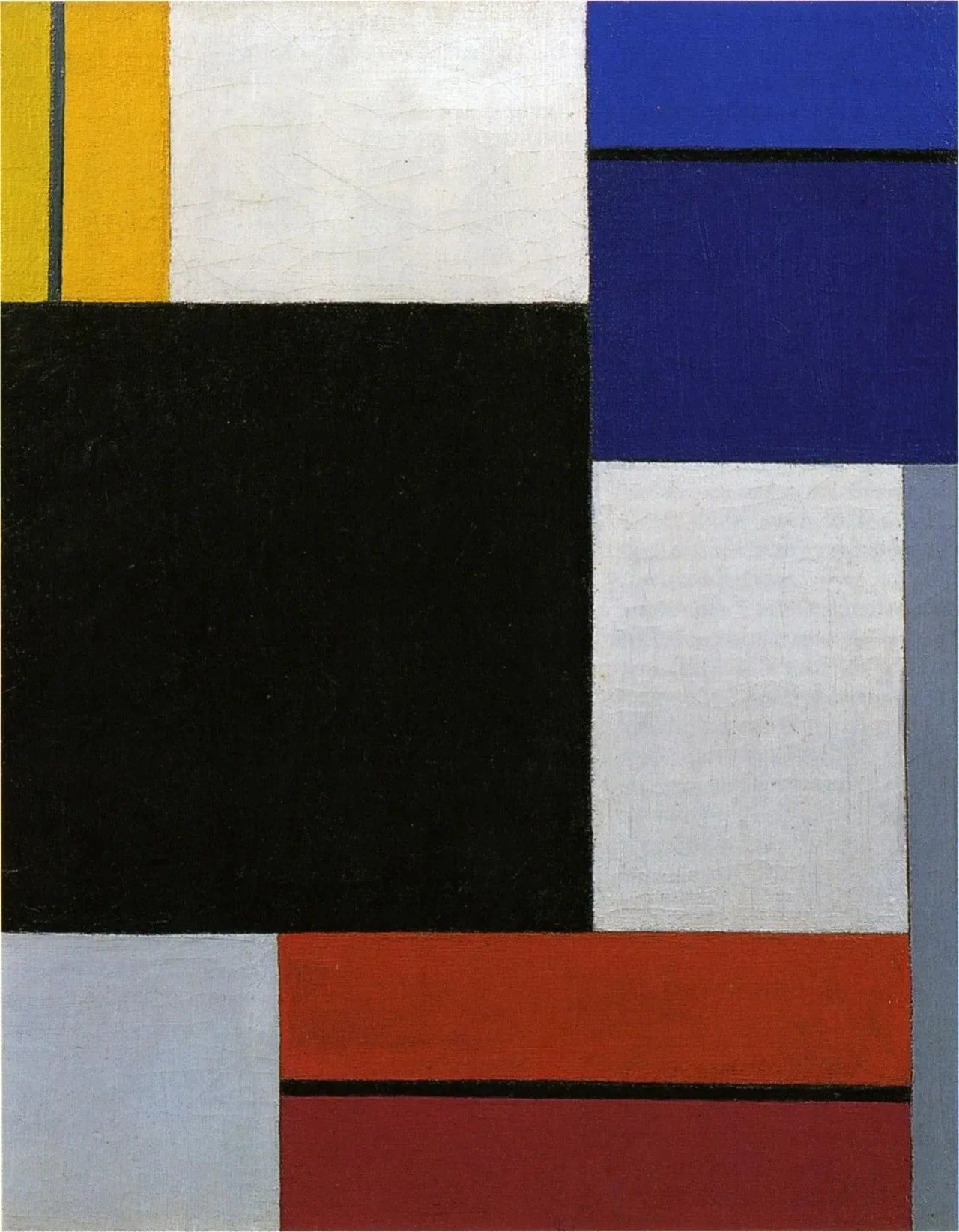 Composition XXI - Theo van Doesburg image 1 reproduction de peinture à l’huile