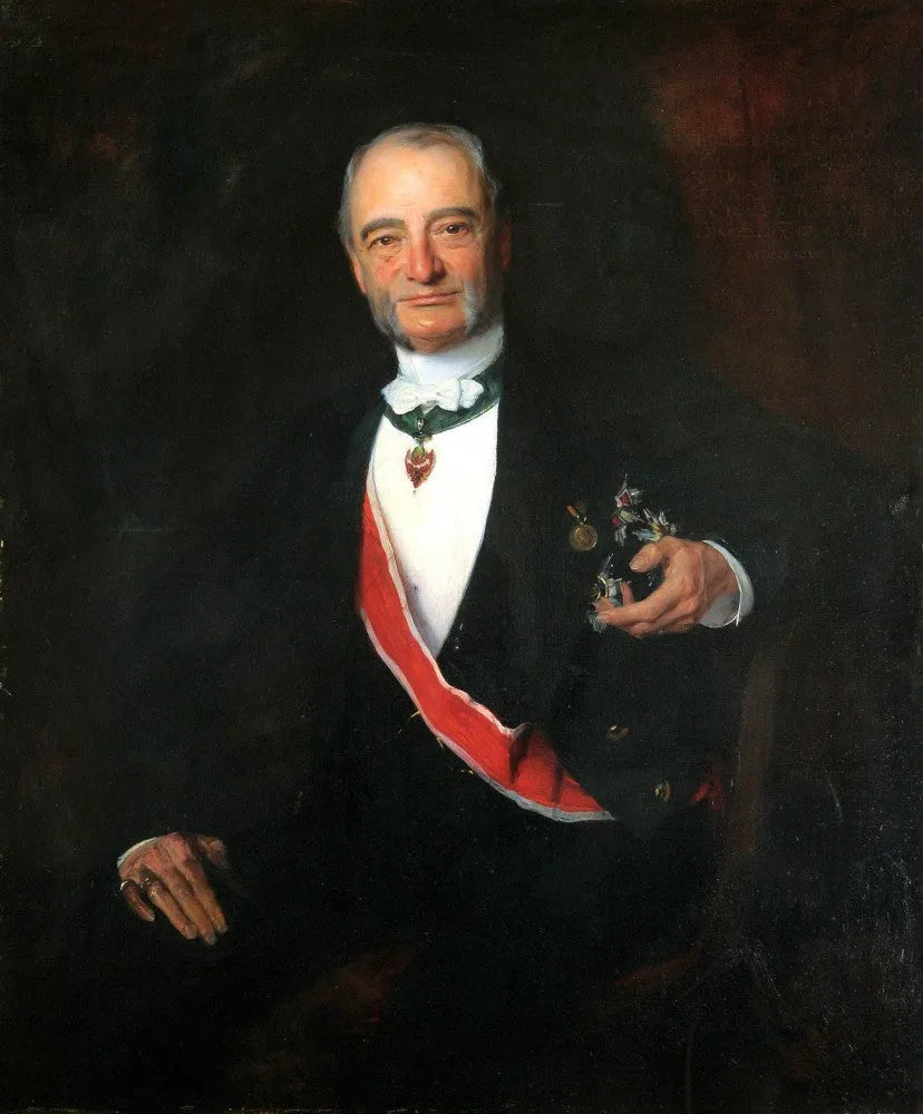 Comte Bohuslav Chotek de Chotkow et Wognin - Philip de László image 1 tableau peint à l’huile sur toile