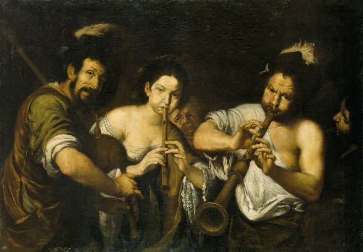 Concert - Bernardo Strozzi image 1 reproduction artisanale de tableau